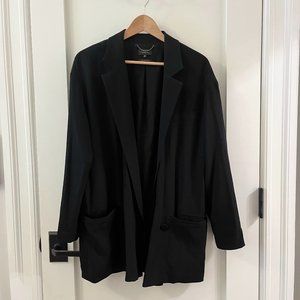 Oversized Black Blazer